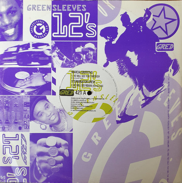 Marcia Griffiths / Xterminator Crew : He Will See You Through (12")