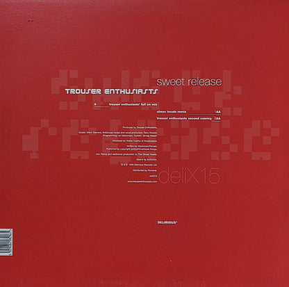 Trouser Enthusiasts : Sweet Release (12", Ltd, S/Edition)