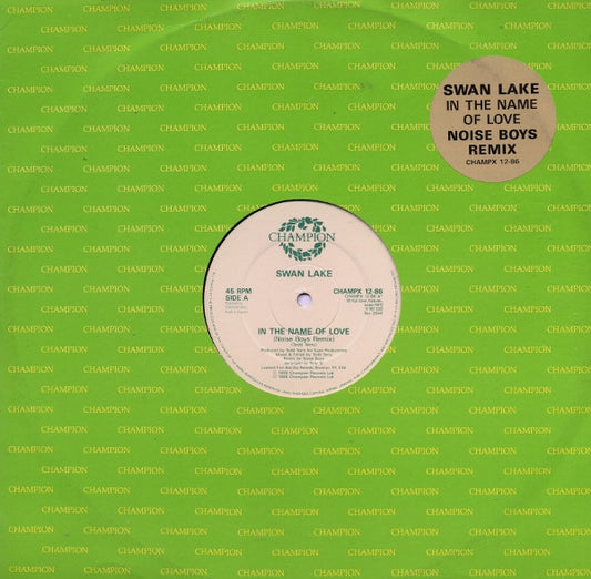 Swan Lake : In The Name Of Love (Noise Boys Remix) (12")