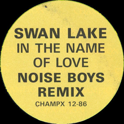 Swan Lake : In The Name Of Love (Noise Boys Remix) (12")