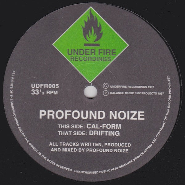 Profound Noize : Cal-Form / Drifting (12")