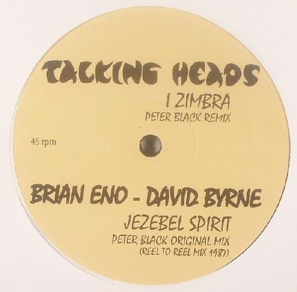 Talking Heads / Brian Eno & David Byrne : I Zimbra / Jezebel Spirit (12", Unofficial)