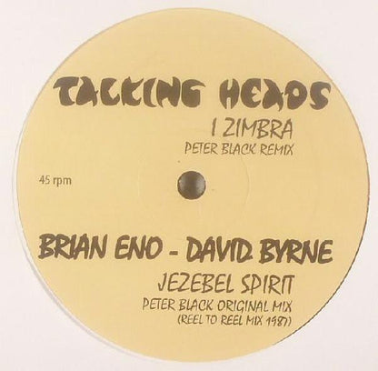 Talking Heads / Brian Eno & David Byrne : I Zimbra / Jezebel Spirit (12", Unofficial)