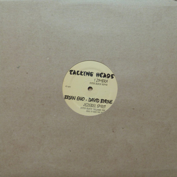 Talking Heads / Brian Eno & David Byrne : I Zimbra / Jezebel Spirit (12", Unofficial)