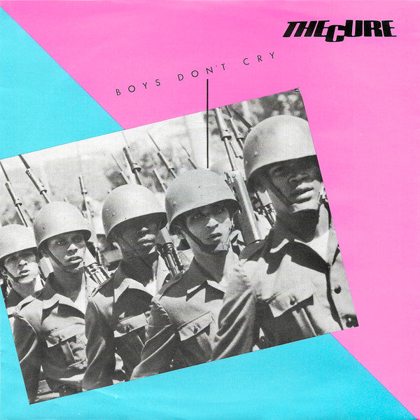 The Cure : Boys Don't Cry (7", Single, Blu)