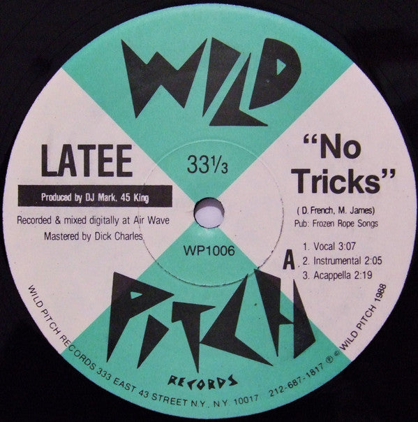 Latee : No Tricks / Wake Up (12")