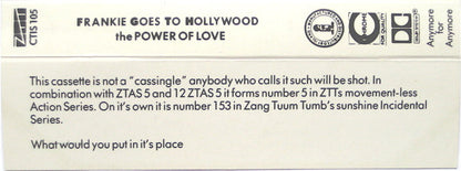 Frankie Goes To Hollywood : The Power Of Love (Cass, Single, P/Mixed, Rou)