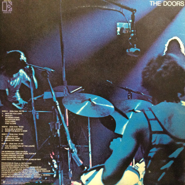The Doors : Absolutely Live (2xLP, Album, RE)