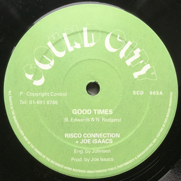 Risco Connection + Joe Isaacs : Good Times / One More Time (12", RE)