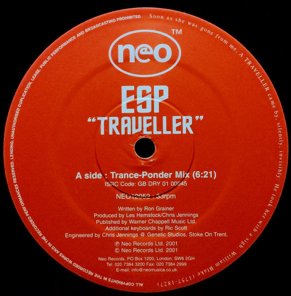 ESP (3) : Traveller (12")