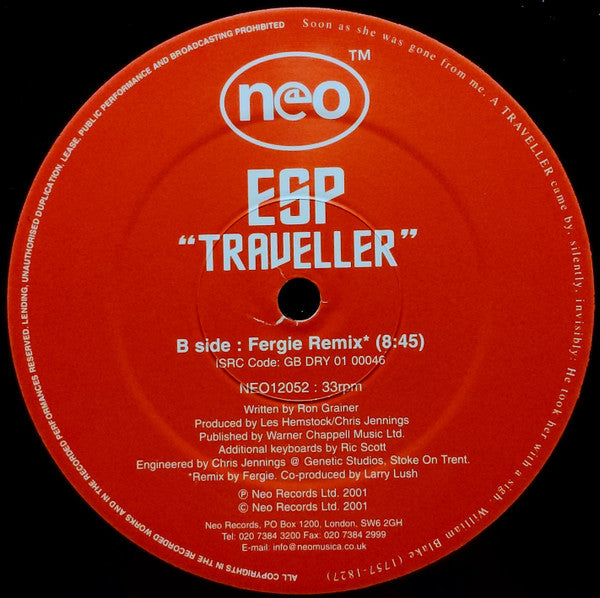 ESP (3) : Traveller (12")