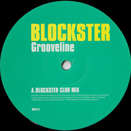 Blockster : Grooveline (12")
