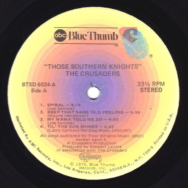 The Crusaders : Those Southern Knights (LP, Album, Gat)