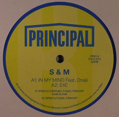 S & M (7) : In My Mind (12", Ltd, Blu)
