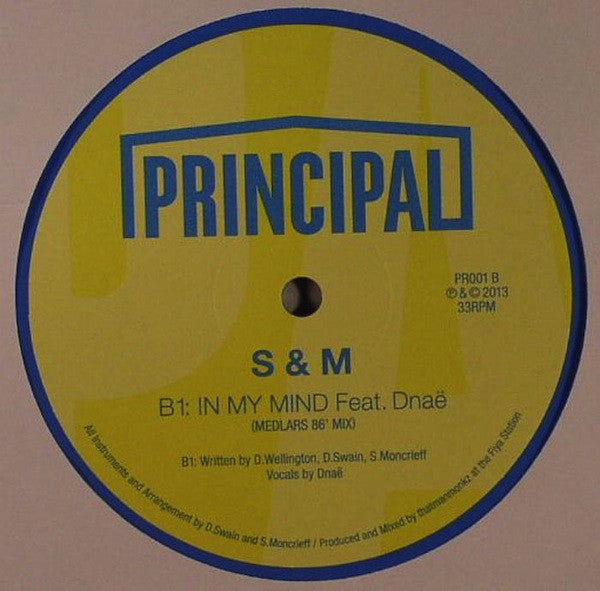 S & M (7) : In My Mind (12", Ltd, Blu)