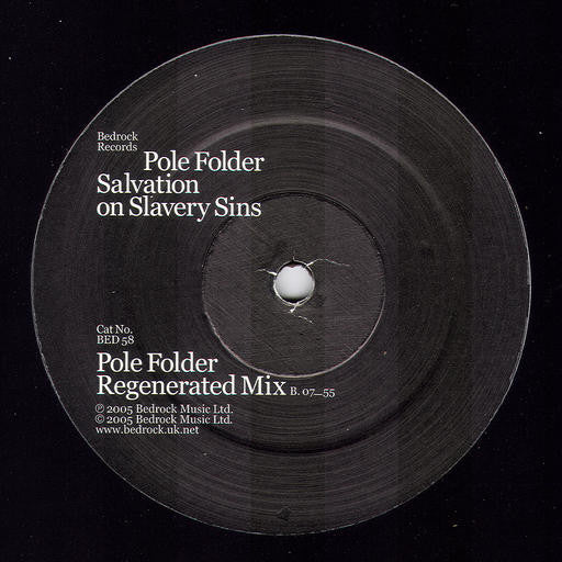Pole Folder : Salvation On Slavery Sins (12")