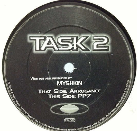 Myshkin : Arrogance / PP7 (12")