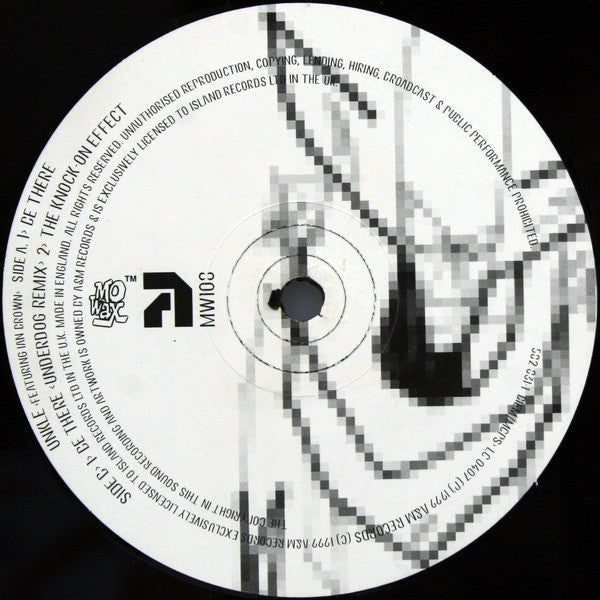 UNKLE Featuring Ian Brown : Be There (12")