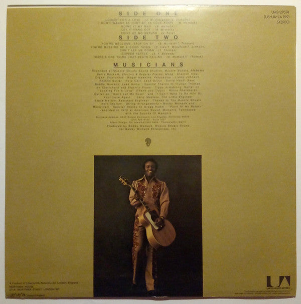 Bobby Womack : Lookin' For A Love Again (LP, Album)