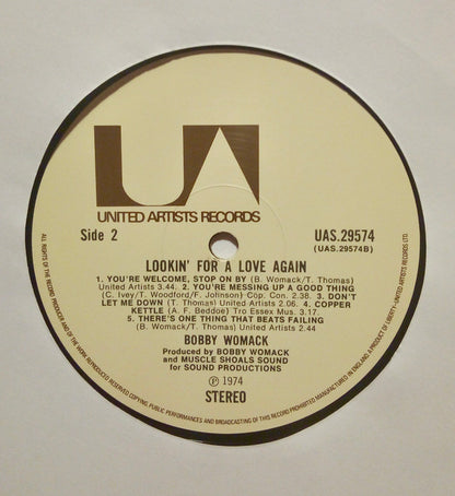 Bobby Womack : Lookin' For A Love Again (LP, Album)