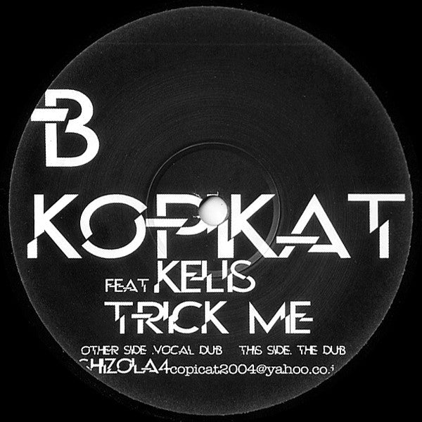 Kopikat vs. Kelis : Trick Me (12", Promo, Unofficial)