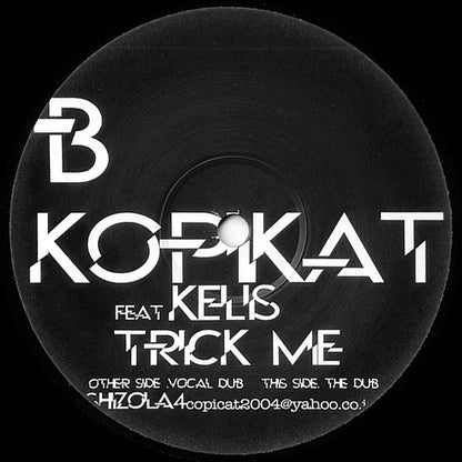 Kopikat vs. Kelis : Trick Me (12", Promo, Unofficial)