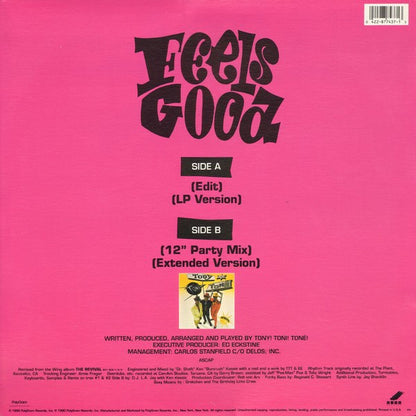 Tony! Toni! Toné! : Feels Good (12", Single)