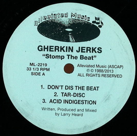 Gherkin Jerks : Stomp The Beat (12", RE)