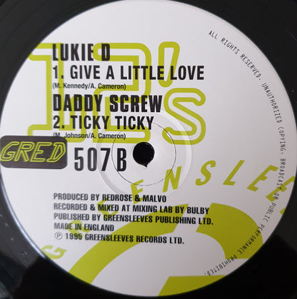 Bounty Killer, Anthony Red Rose & Anthony Malvo Crew : Guns And Roses (12")