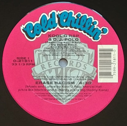 Kool G Rap & D.J. Polo : Erase Racism (12", Maxi)