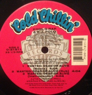 Kool G Rap & D.J. Polo : Erase Racism (12", Maxi)