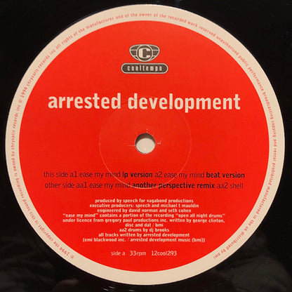 Arrested Development : Ease My Mind (12")