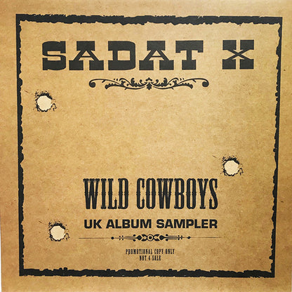 Sadat X : Wild Cowboys UK Album Sampler (12", Promo, Smplr)