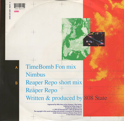 808 State : TimeBomb / Nimbus (12")