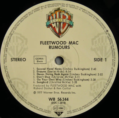 Fleetwood Mac : Rumours (LP, Album, RE, Tex)