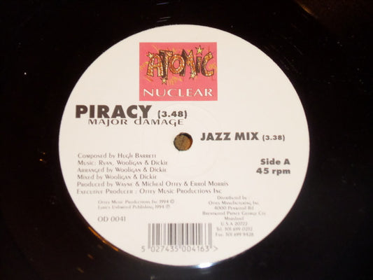 Major Damage : Piracy (12")