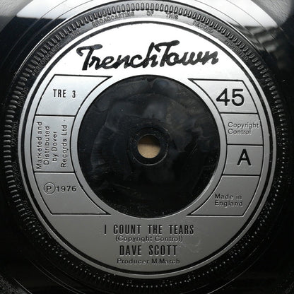 David Scott (14) / Scotty (2) : I Count The Tears / Count The Skank (7")