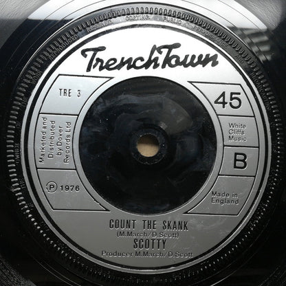 David Scott (14) / Scotty (2) : I Count The Tears / Count The Skank (7")