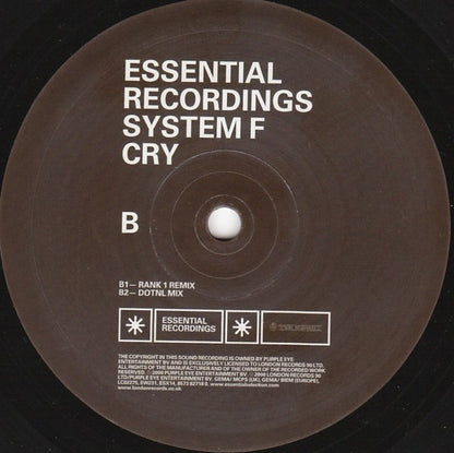 System F : Cry (12")