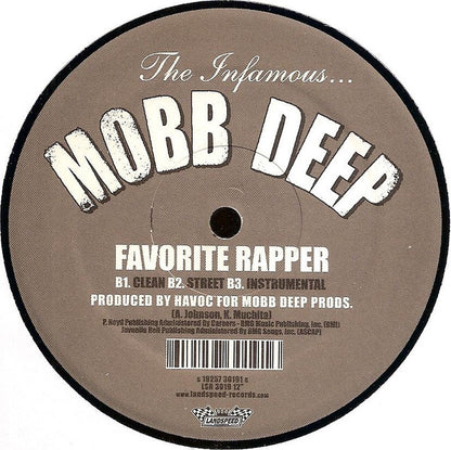 Mobb Deep : Double Shots / Favorite Rapper (12")