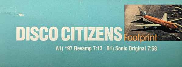 Disco Citizens : Footprint (12")