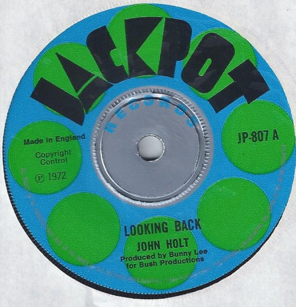 John Holt : Looking Back / I'll Be There (7")