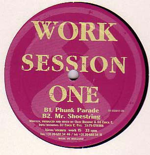 Olav Basoski & DJ Erick E.* : Work Session One (12")