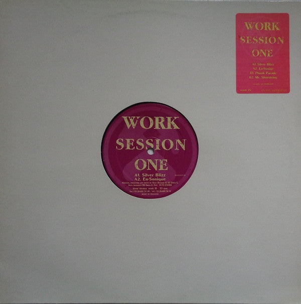 Olav Basoski & DJ Erick E.* : Work Session One (12")