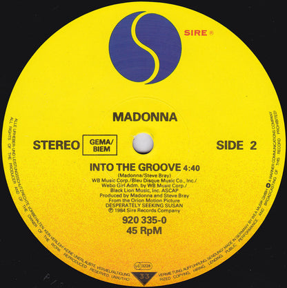 Madonna : Angel (12", Maxi)