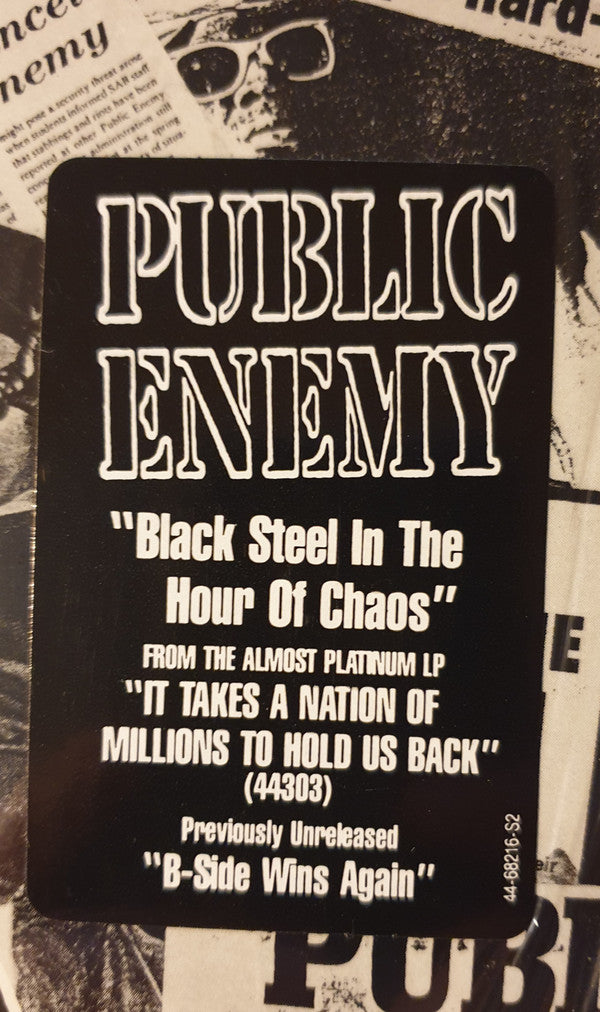 Public Enemy : Black Steel In The Hour Of Chaos (12")
