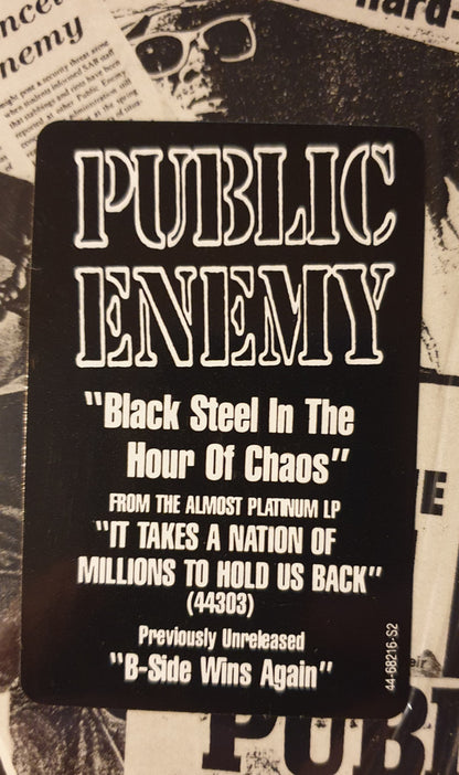 Public Enemy : Black Steel In The Hour Of Chaos (12")