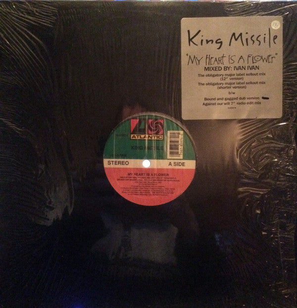 King Missile : My Heart Is A Flower (12")