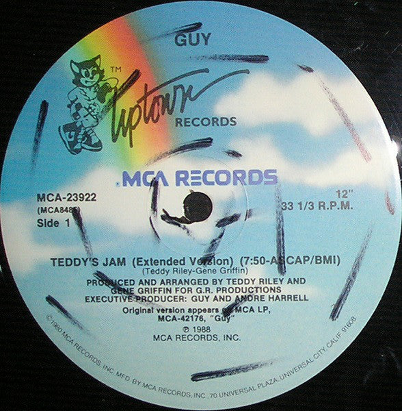 Guy : Teddy's Jam (Extended Version) (12", Single)