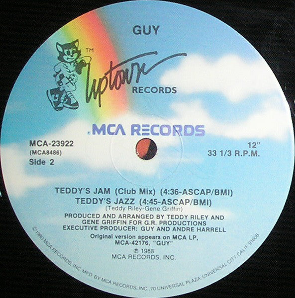 Guy : Teddy's Jam (Extended Version) (12", Single)